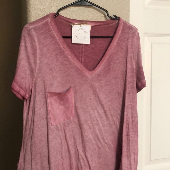 Peach Love NWT T-shirt dress with pockets - Picture 2 of 7